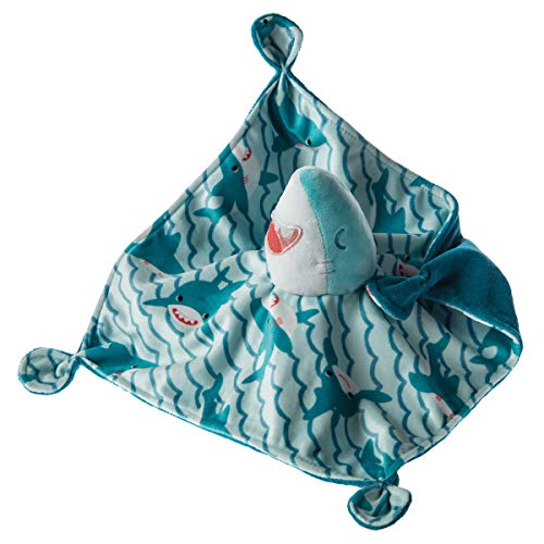Mary Meyer Soothie Security Blanket, 10 x 10-inches, Sweet Shark