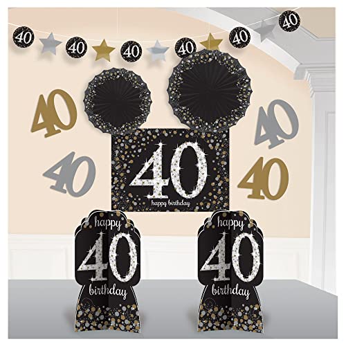 Amscan Celebrate 40 Room Decorating Kit