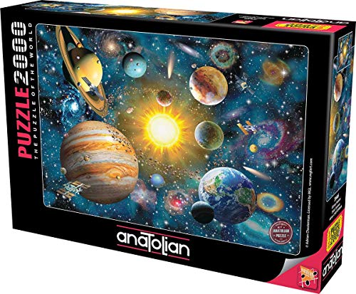 Anatolian Puzzle - Solar System, 2000 Piece Jigsaw Puzzle, Code: 3946, Multicolor