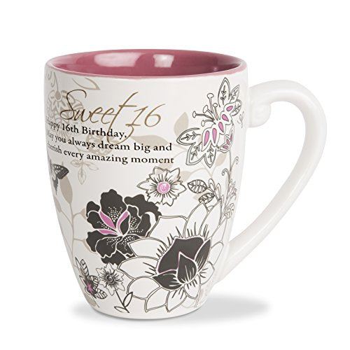 Pavilion Gift Company 66352 Sweet 16 Coffee Mug, 20 oz