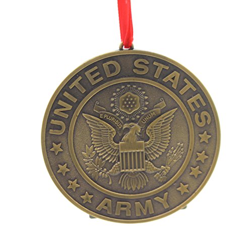 Kurt Adler U.S. Army Metal Christmas Ornament