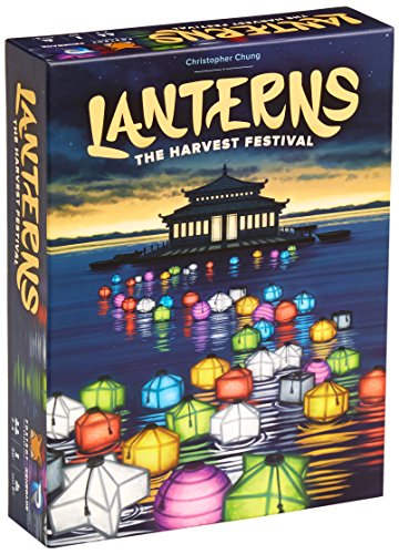 Renegade Game Studios Store Lanterns: The Harvest Festival, Fast Paced Card Game Set, 2-4 Players, 30 Min Playing Time, Place Tiles to Adorn the Palace Lake with Floating Lanterns, Earn the Most Honor Before the Festival Begins