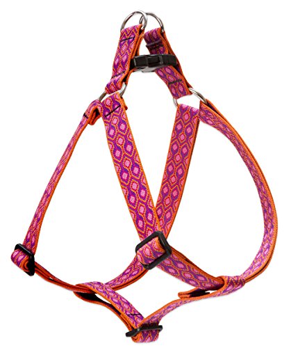 Lupine Pet Originals 1" Alpen Glow 24-38" Step In Harness for Large Dogs