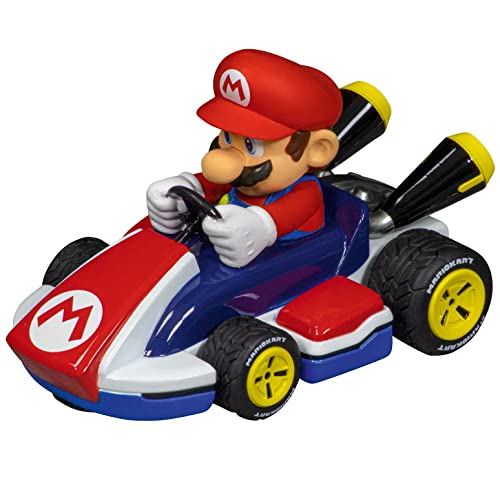 Carrera 27729 Mario Kart Mario 1:32 Scale Analog Slot Car Racing Vehicle Evolution Slot Car Race Tracks