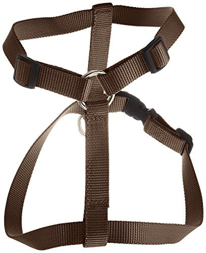 OmniPet Kwik Klip Adjustable Nylon Pet Harness, Hickory Bark, Large