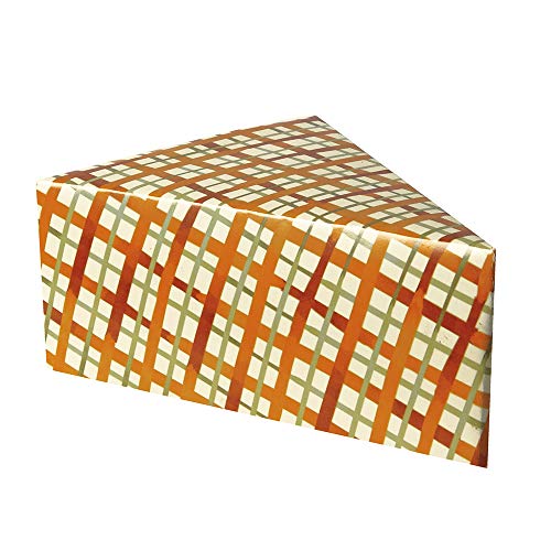 Unique Industries Gingham Thanksgiving Pie Slice Boxes - 8 Pcs