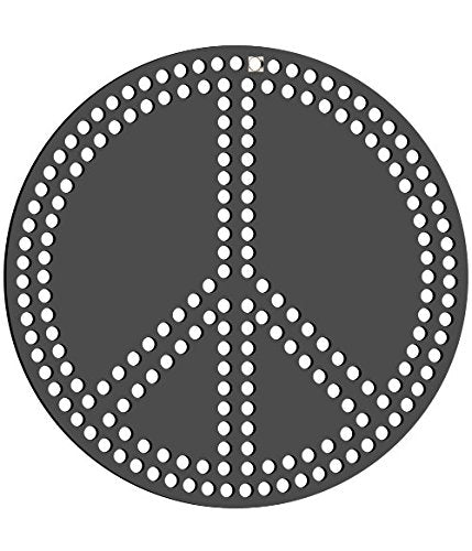 Rhinestone Genie Peace Sign Magnetic Rhinestone Template