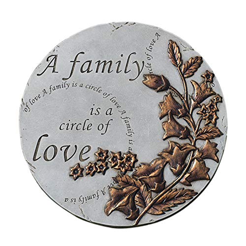 Roman Home & Garden Family is A Circle of Love Stone Polyresin Spring Summer 11849