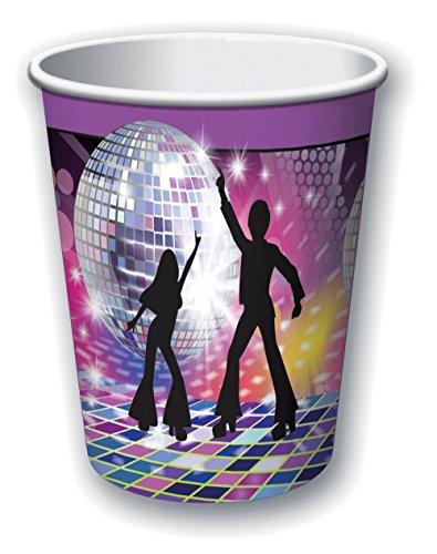 Forum Novelties X77975 Disco Cups, Multi-Colour, One Size
