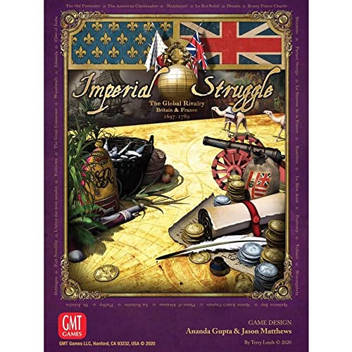 GMT Games Imperial Struggle ‚Äì Board Game by GMT Games 2 Players ‚Äì Board Games for Family ‚Äì 120-240 Minutes of Gameplay ‚Äì Games for Game Night ‚Äì Teens and Adults Ages 14+ - English Version