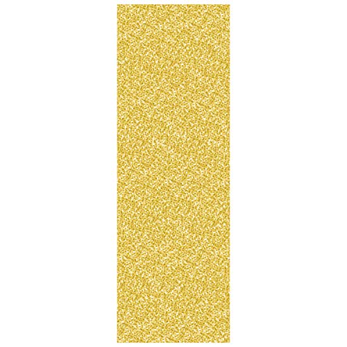 Beistle Yellow Gold Printed Sequined Tablecover