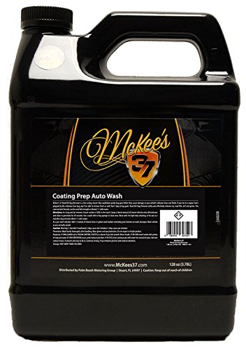 McKee's 37 MK37-291 Coating Prep Auto Wash, 128 oz.