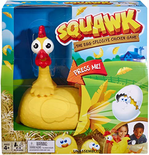 Mattel Games Squawk Chicken Game