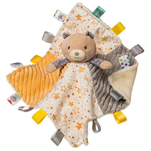 Mary Meyer Taggies Stuffed Animal Security Blanket, 13 x 13-Inches, Be a Star Bear