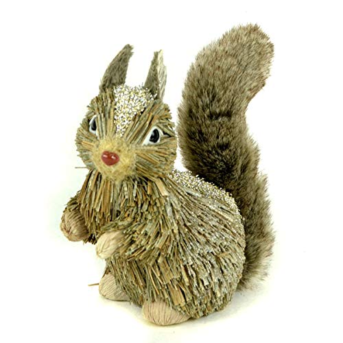Midwest Design Imports Sisal Squirrel, 5", Natural