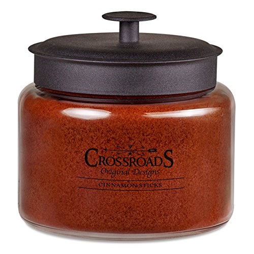 Crossroads Cinnamon Sticks Scented 4-Wick Candle, 64 Ounce