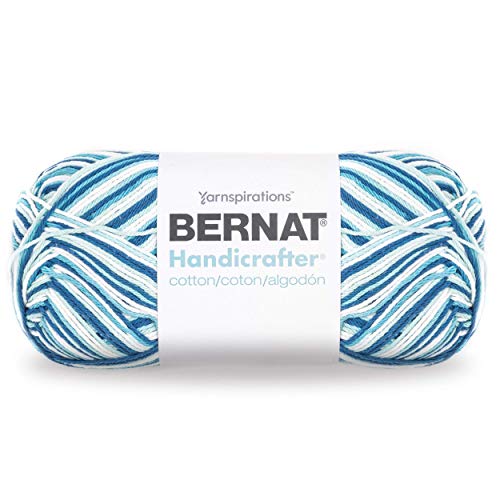Spinrite Yarns (CA) Bernat Handicrafter Cotton Yarn, Gauge 4 Medium Worsted, Hippi