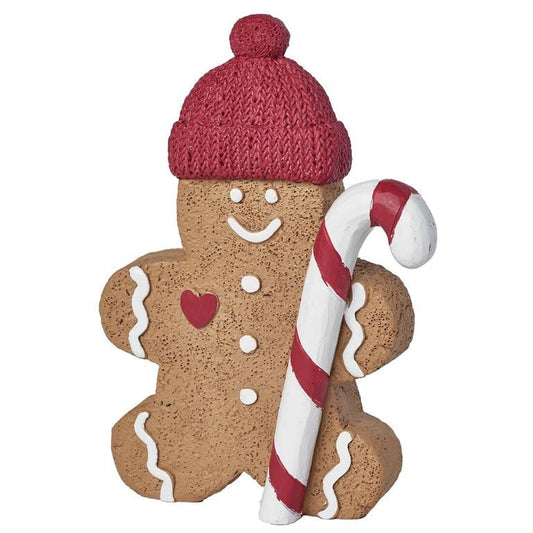 Blossom Bucket Gingerbread Man with Candy Cane