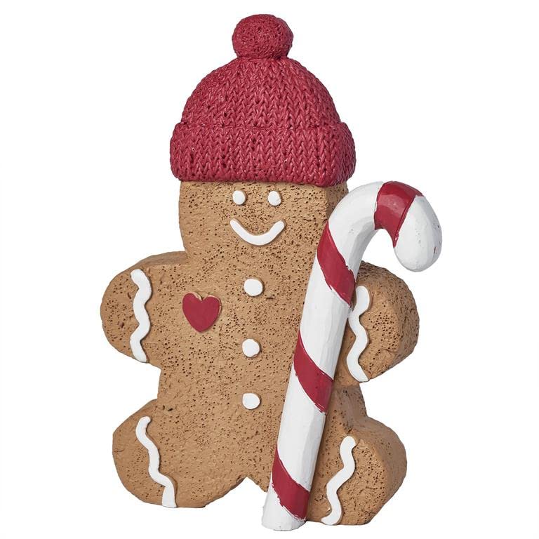 Blossom Bucket Gingerbread Man with Candy Cane