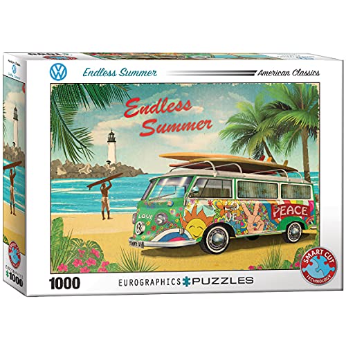 EuroGraphics VW Endless Summer 1000 Piece Puzzle for Adults