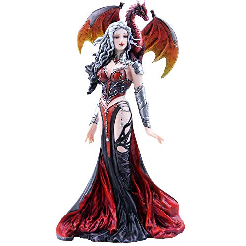 Pacific Trading Giftware Severeielle Dragon Witch Warrior Princess Collectible Figurine 12 inch Tall Official Nene Thomas Collection Fantasy Collectible Figurine