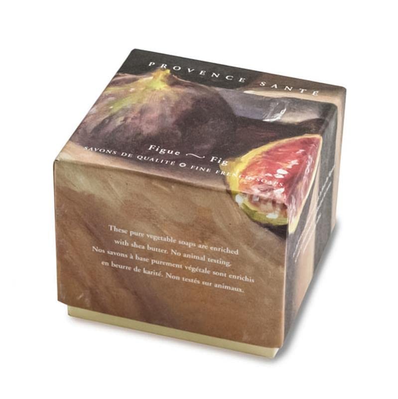 Baudelaire Provence Sante Fig Soap, Gift Box of 2 Bar, 2.70-Ounce