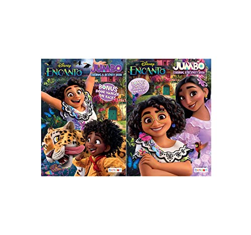 UPD Bendon Encanto Jumbo Coloring and Activity Book, 80 Page (Set of 2 Books)