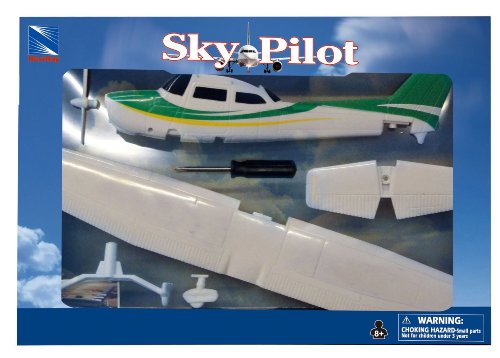 New Ray Toys 1:42 Cessna 172 Skyhawk with Wheel Diecast Aircraft,,