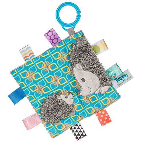 Mary Meyer Taggies Crinkle Me Baby Toy, Heather Hedgehog