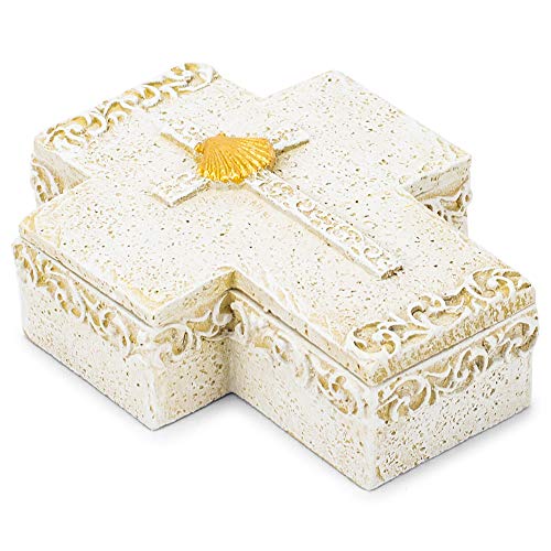 Roman Baptism Keepsake Box, 3-inch