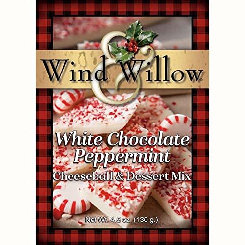 Wind & Willow. White Chocolate Peppermint Cheeseball & Dessert Mix