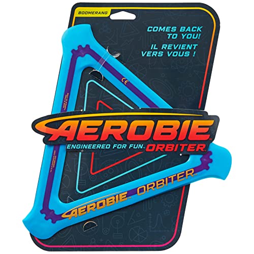 Spin Master Aerobie Orbiter Boomerang (Light Blue)
