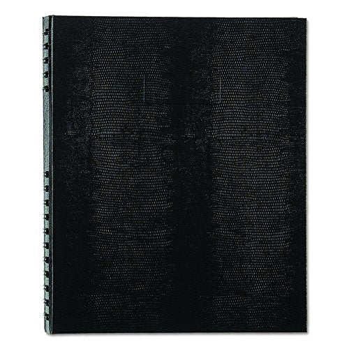 Rediform Blueline NotePro Notebook, Black, 11 x 8.5 inches, 300 Pages (A10300.BLK)