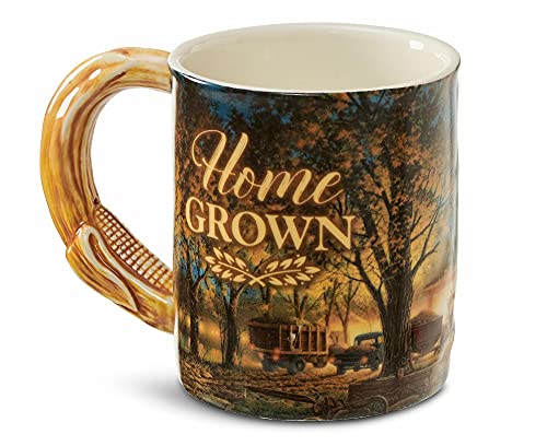 Wild Wings(WI) 8955791001 Home Grown Sculpted Mug by Terry Redlin, 16- ounce, 4.5-inch Height
