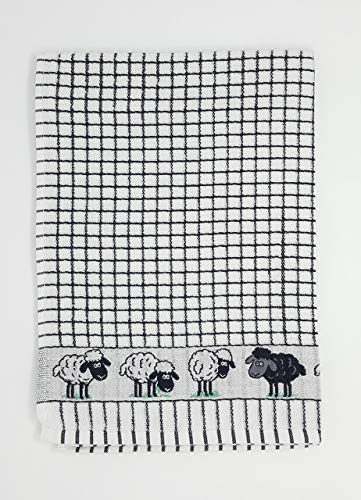 Samuel Lamont Poli Dry Tea Towel Irish Sheep Design