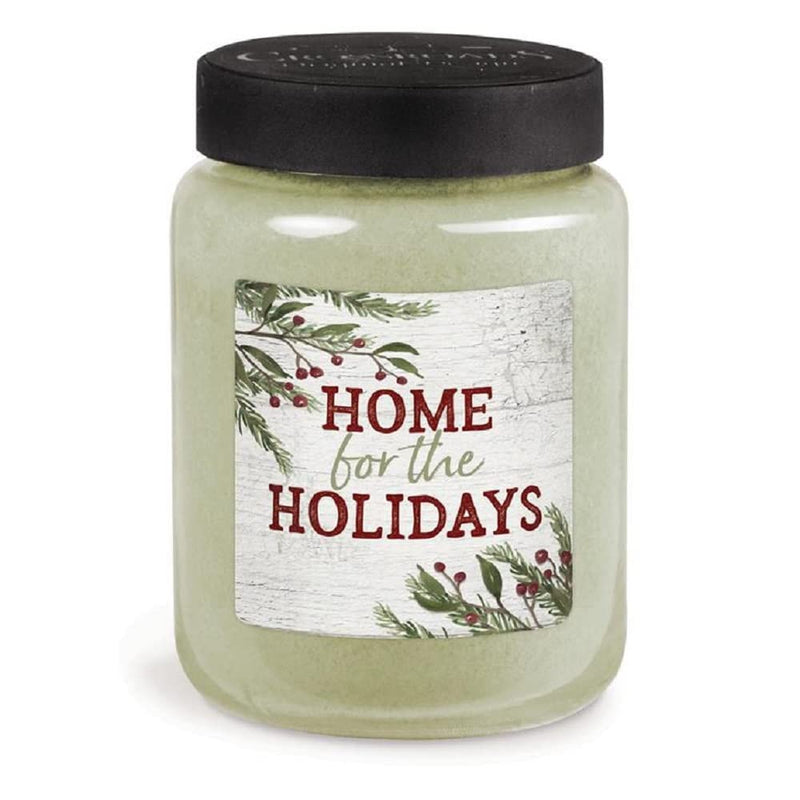 Crossroads FP-20136 Home for The Holidays Frosted Pear Jar Candle, 26 oz