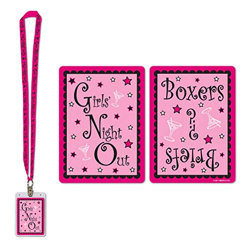Beistle Girls' Night Out Party Pass, 25-Inch