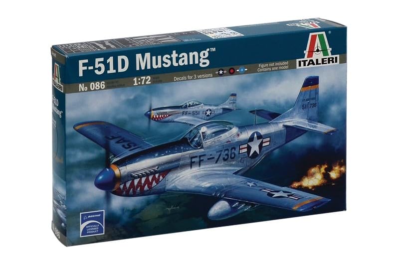MRC Italeri 1/72 F-51d Mustang 