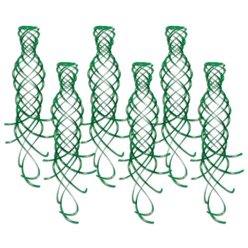 Beistle Shimmering Whirls (green) (6/Pkg)