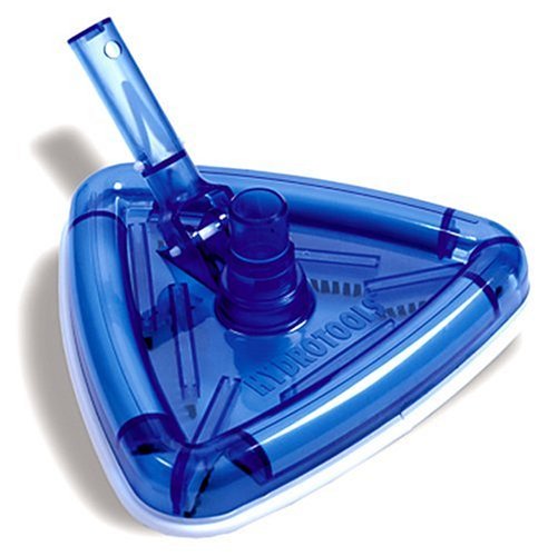 HydroTools by Swimline Clear Weighted Triangle Pool Vacuum Head