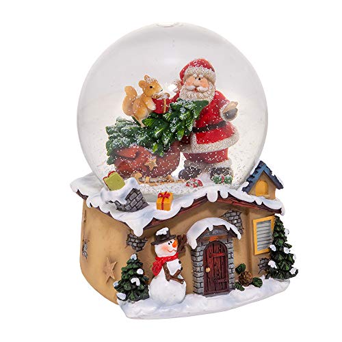 Kurt Adler Santa Musical Water Globe