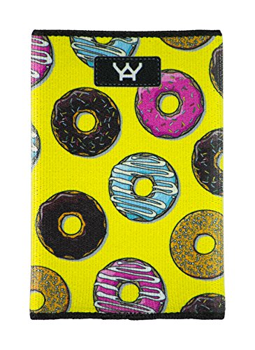 YaYwallet Unisex Credit Card Holder, Minimalist Wallet, D'Oh Nut