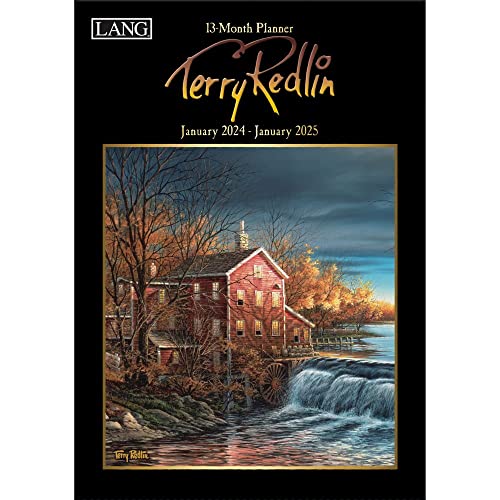 LANG Terry Redlin 2024 Monthly Planner (24991012117)