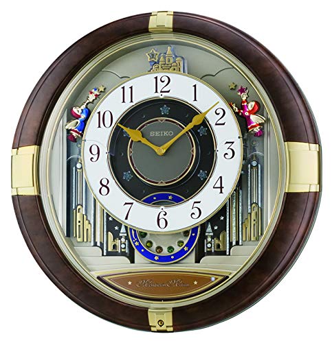 Seiko Trumpeting Angels Melodies in Motion Clock, Multi