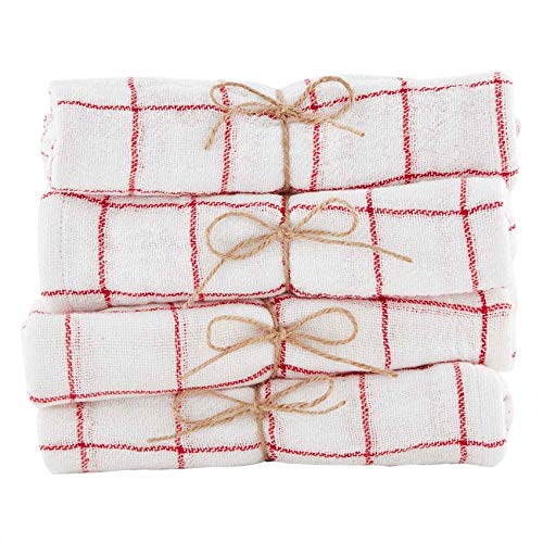 Mud Pie Holiday Cloth Napkin, 9 L x 1.5 H x 1.5 W ,(Cream)