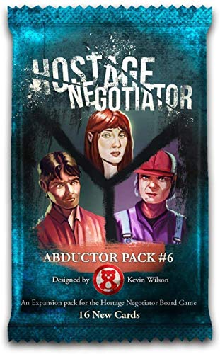 Van Ryder Games Hostage Negotiator Abductor Pack 6 ‚Äì A Game Expansion by Van Ryder Games ‚Äì 20 Minutes of Gameplay for 1 Player ‚Äì for Teens and Adults Ages 15+ - English Version