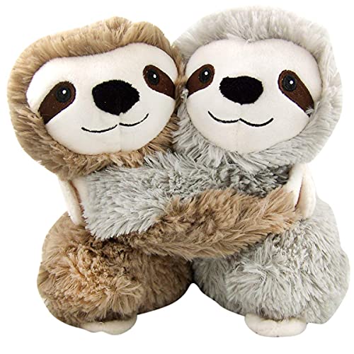 Intelex INUC5 Warmies microwavable French Lavender Scented Sloth hugs, Multicolor, Medium