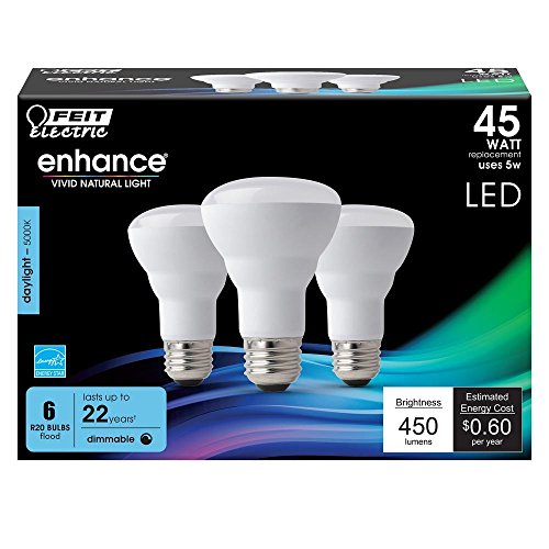 Feit Electric BULB LED R20 E26 450L 5W