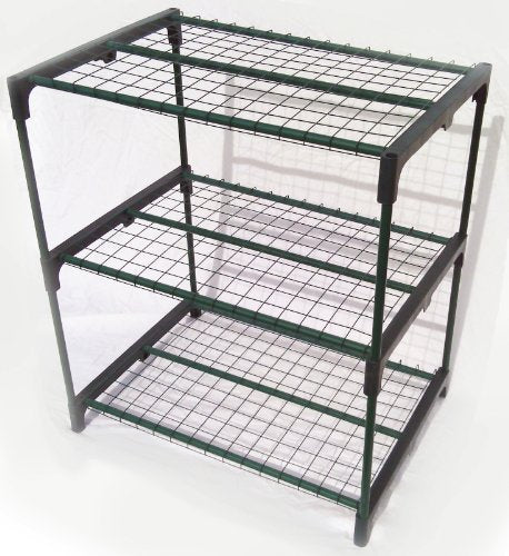 Zenport SH3222A 3-Tier Greenhouse Plant Growing Rack