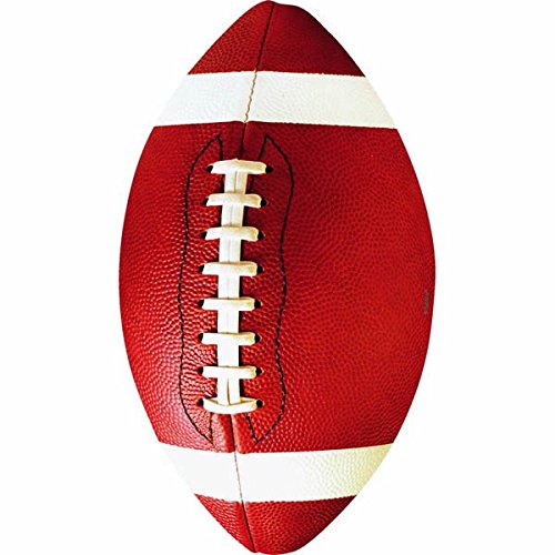 Amscan Football Value Pack Assorted Cutouts, Party Decoration